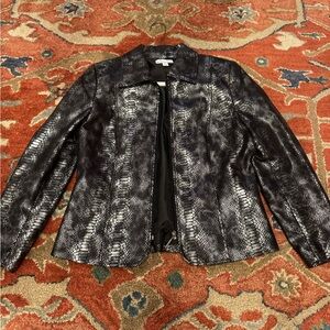 Kim Rogers snakeskin jacket